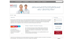 Desktop Screenshot of micado-online.de